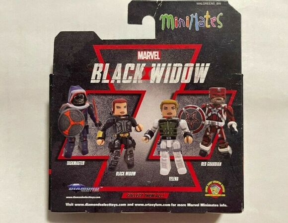 Marvel MiniMates Black Widow Taskmaster Walgreens Exclusive - Picture 2 of 2